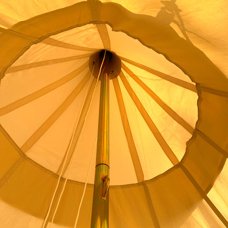 Rodinný kempingový plátenný stan Tipi s dĺžkou 4 metrov