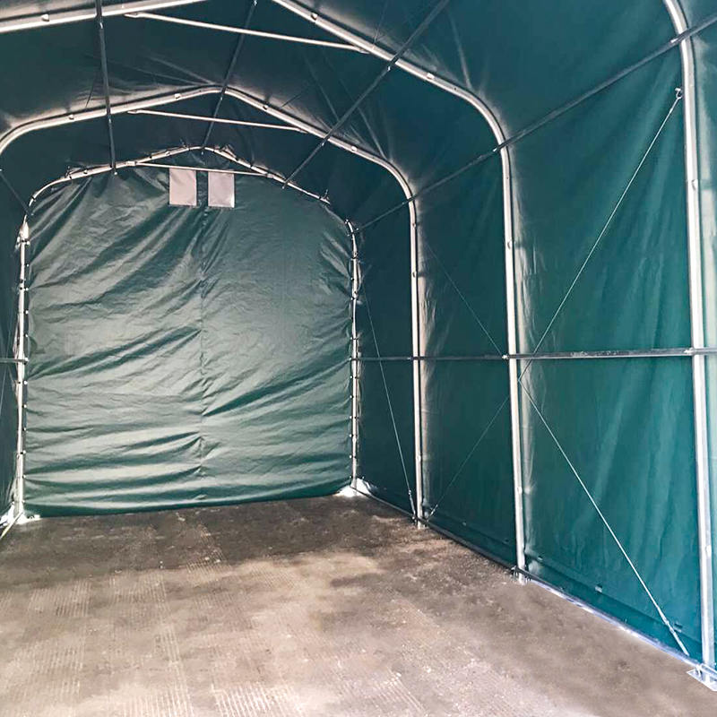 1,6x2,4 PVC prenosný garážový garážový stan