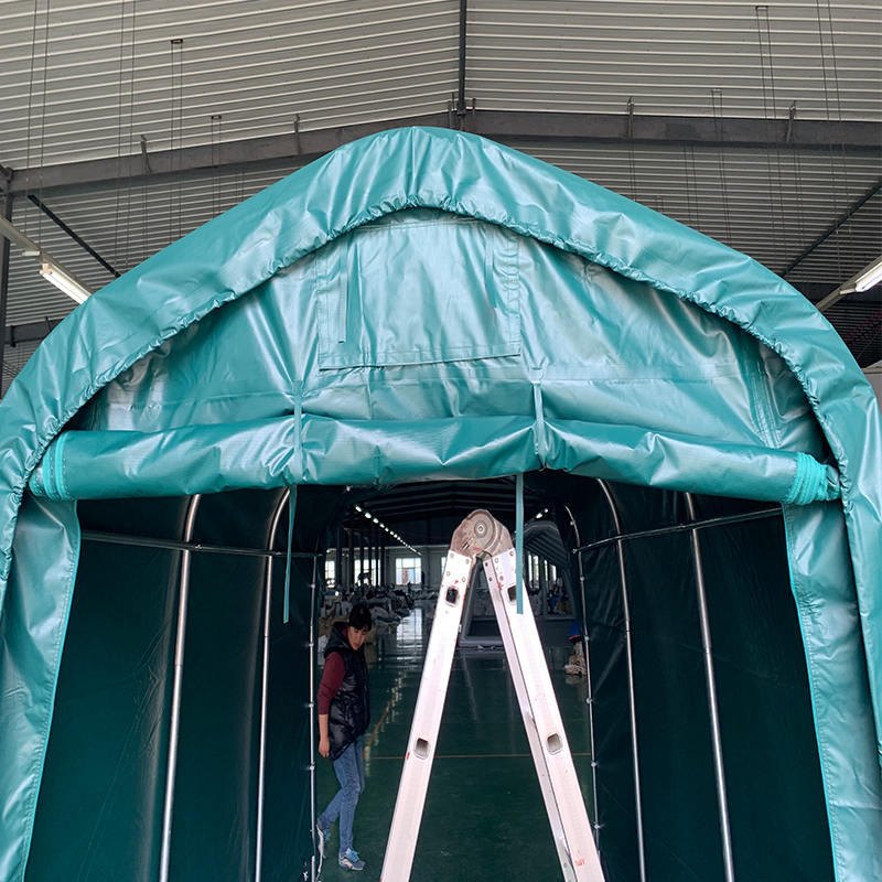 2,4 x 3,6 dažďu odolný PVC strieška prenosný port do auta