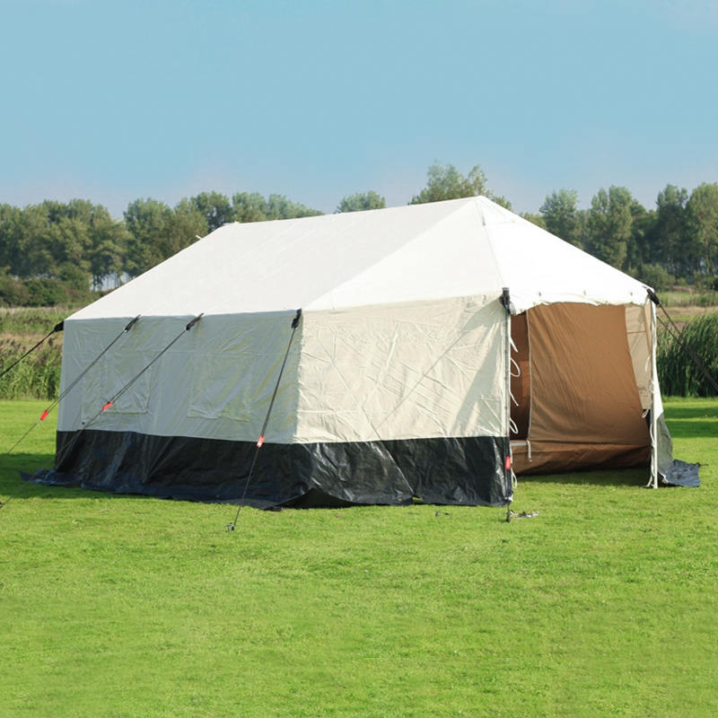 ICRC IFRC UNHCR štandardný 5-miestny dvojitý skladací rodinný stan do každého počasia