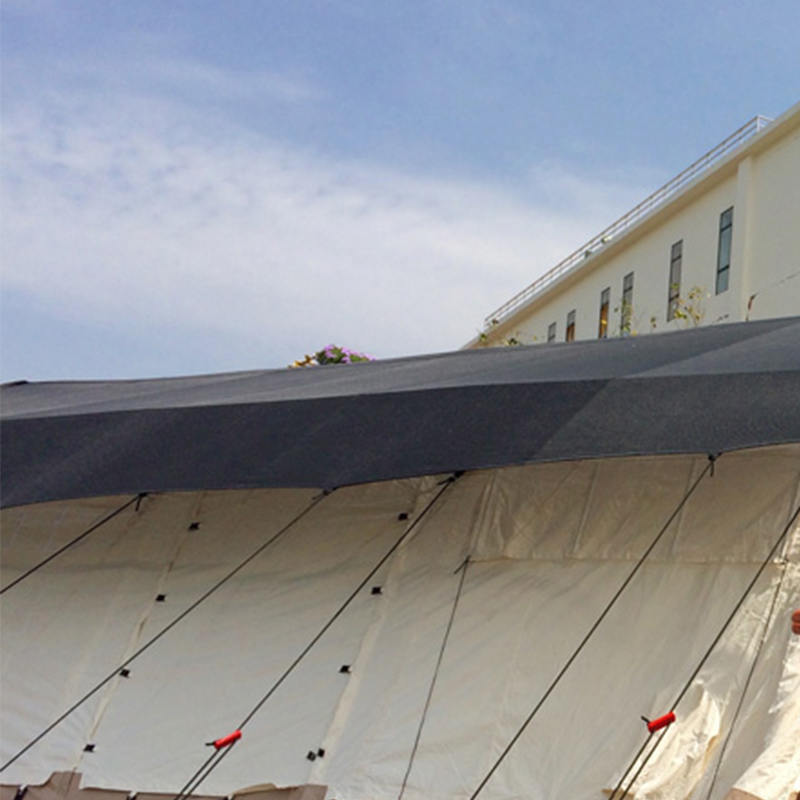 Viacúčelový základný stan MSF/ICRC/IFRC štandard 45 m² používaný na školenia, kanceláriu, kliniku