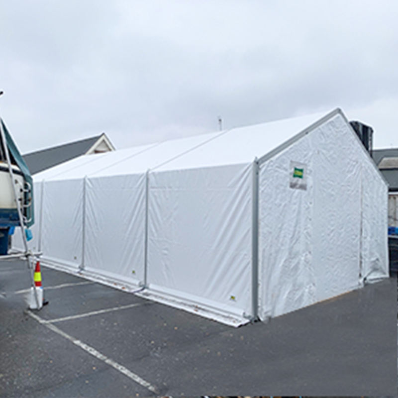 IFRC/ICRC/WFP/IOM štandardné 6,5 x 8 m prenosné stanové mobilné úložné jednotky (MSU)