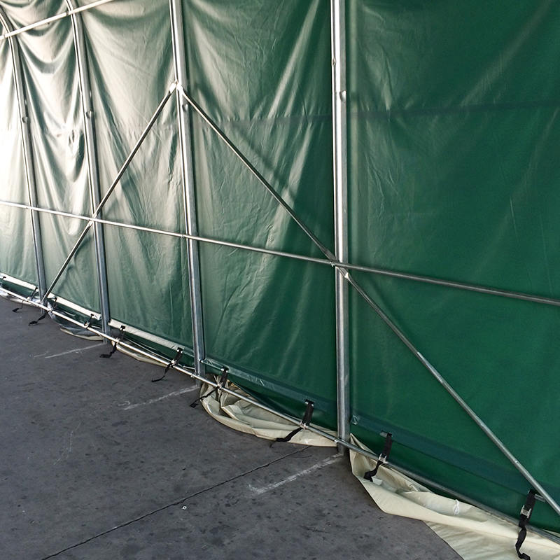 6X12 2,6 m bočná výška odolná voči vysokej teplote pre priemyselné skladové skladové stany