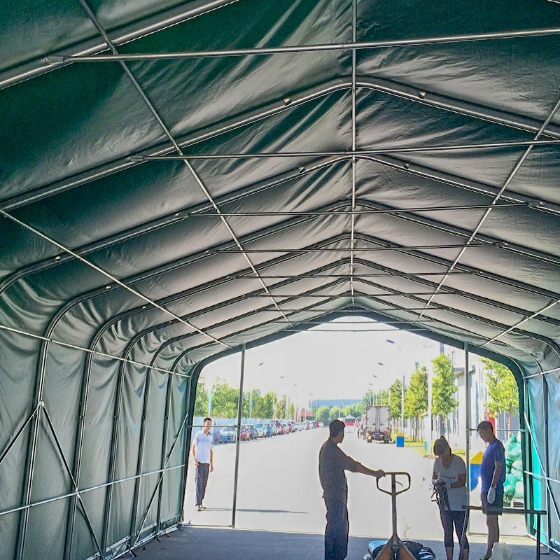 6X12 2,6 m bočná výška odolná voči vysokej teplote pre priemyselné skladové skladové stany