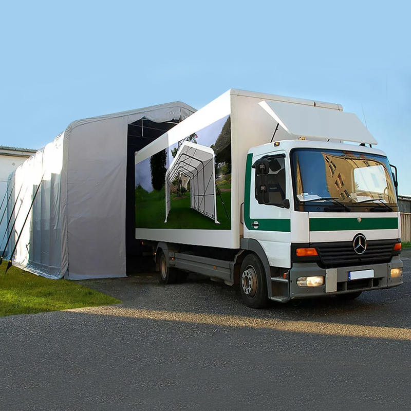 8X12 4m bočná výška odolná proti UV žiareniu Skladový tienivý stan proti slnku