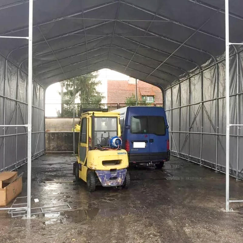 8X12 4m bočná výška odolná proti UV žiareniu Skladový tienivý stan proti slnku