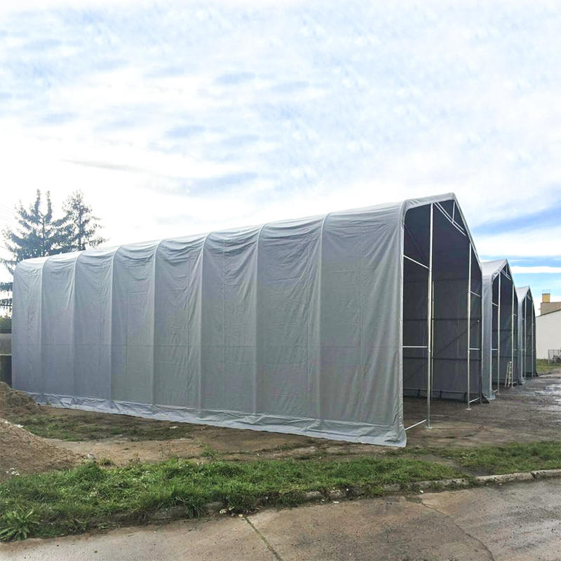 8X12 4m bočná výška odolná proti UV žiareniu Skladový tienivý stan proti slnku