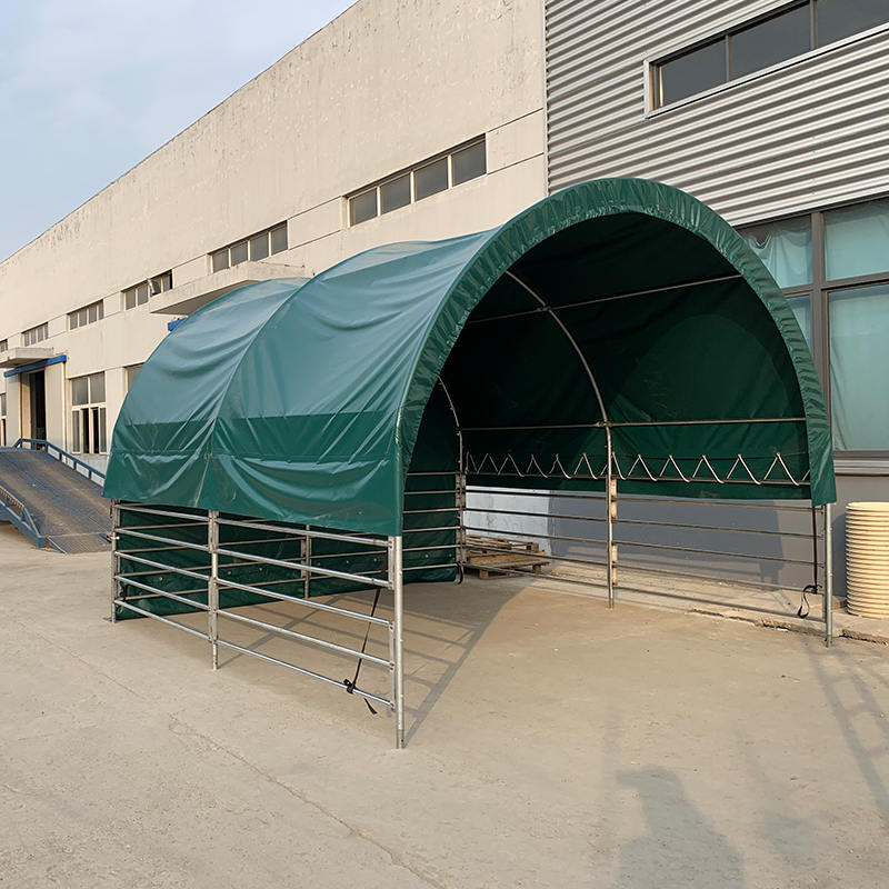 Prenosné prístrešky pre hospodárske zvieratá 4x4mx3,15m pre kone, kravy, ovce