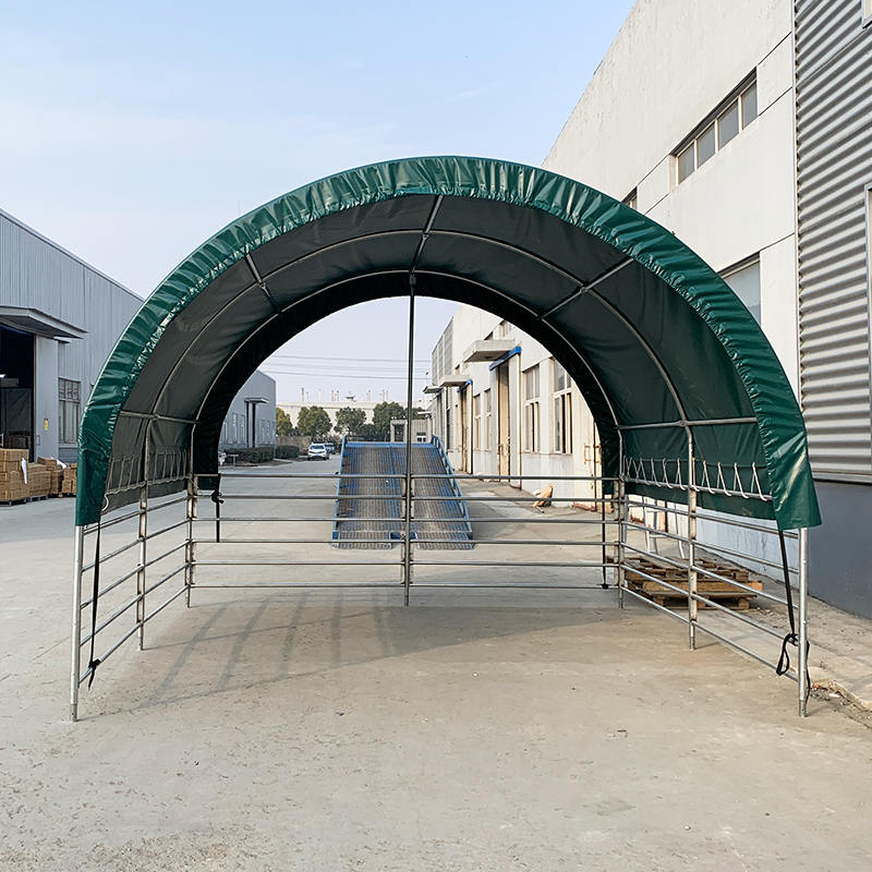 Prenosné prístrešky pre hospodárske zvieratá 4x4mx3,15m pre kone, kravy, ovce