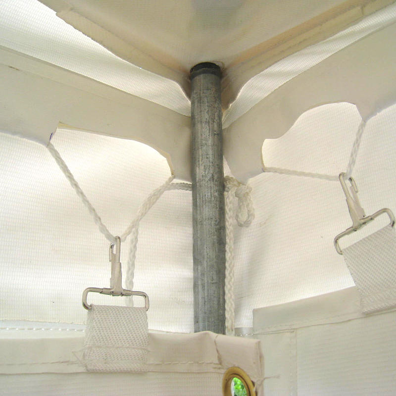 Tradičný stan na akcie z PVC s rozmermi 7 x 12 m s oknami