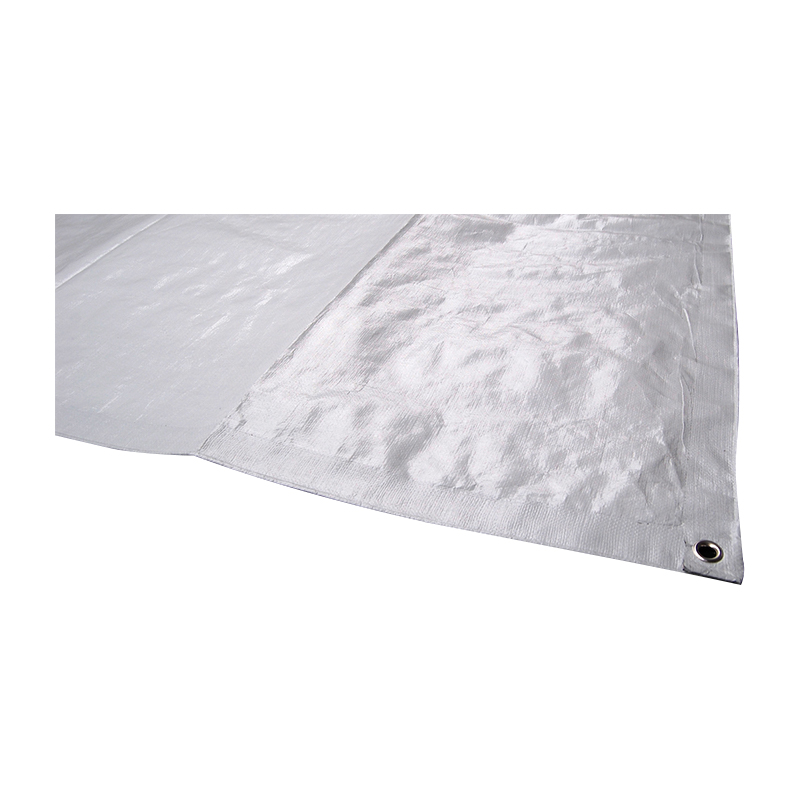 4x50m tkaná HDPE čierna plastová plachta