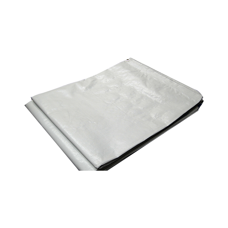 4x50m tkaná HDPE čierna plastová plachta