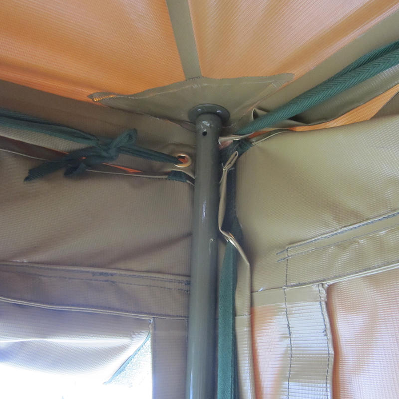 5x5m Plátenný armádny stan pre 8-12 osôb Odľahčovací stan pri katastrofách