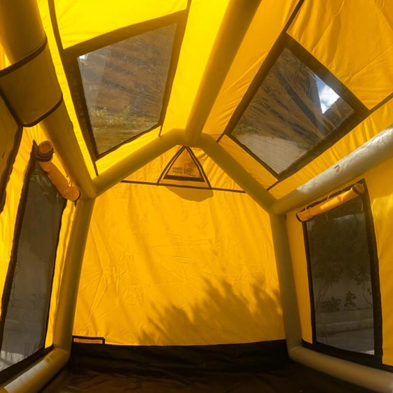 Nafukovací kempingový stan Glamour pre 2 až 4 osoby